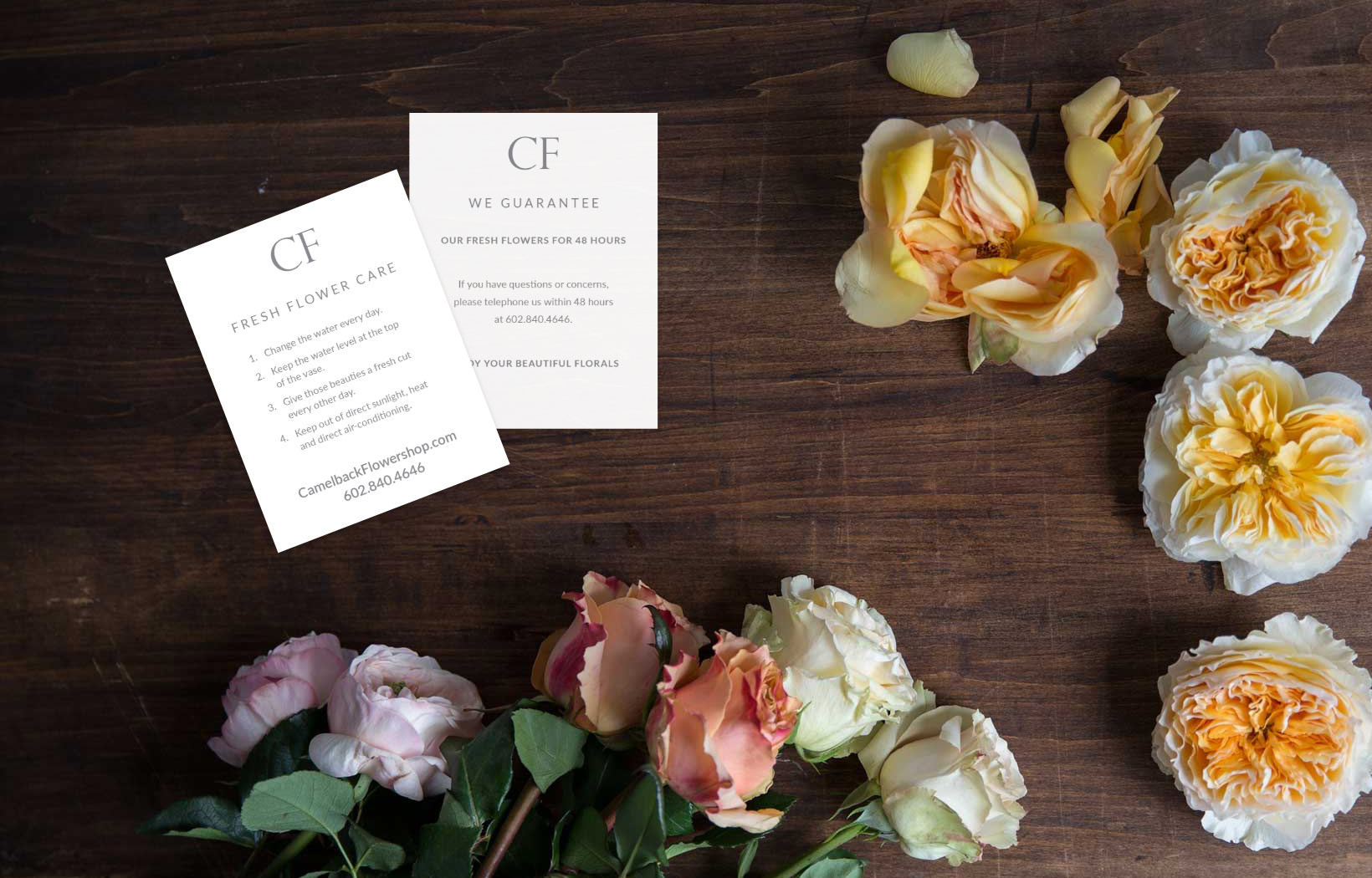 Roses and Cards